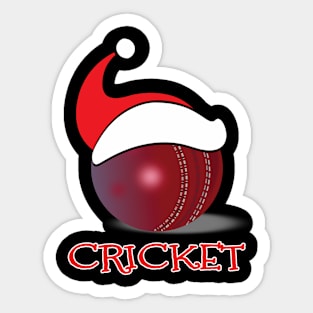 Cricket Christmas gift Sticker